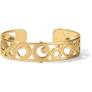 Brighton Christo Maui Gold Slim Cuff Bracelet