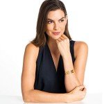 Brighton Christo Maui Gold Slim Cuff Bracelet