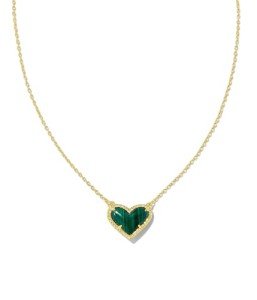 Kendra Scott Ari Heart Pendant Necklace in Gold