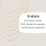 Dainty 24k Gold Snake Chain Necklace for All