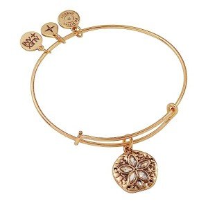 Alex and Ani Sand Dollar Charm Bangle Bracelet