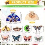 Colorful Butterfly Enamel Pins - 100 Pack