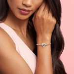 PANDORA Sterling Silver Knotted Heart Charm