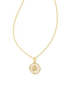 Kendra Scott A Pendant Necklace in Abalone