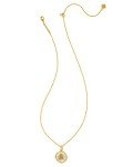 Kendra Scott A Pendant Necklace in Abalone