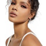 Sterling Silver Hypoallergenic Diamond Hoop Earrings