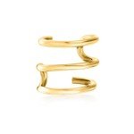 14kt Yellow Gold Multi-Row Ear Cuff by Ross-Simons
