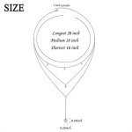 Triple Layer Heart Drop Necklace in Sterling Silver