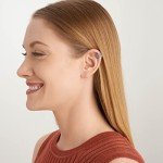 Sterling Silver Celtic Knot Ear Cuff Earrings