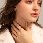 Sterling Silver Stackable Eternity Rings for Women