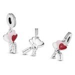 PANDORA Happy Bday Balloon Charm for Bracelets