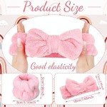 36 Pcs Makeup Headbands and Wristbands Set