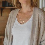 Deer Antler Pendant Necklace for Geminis