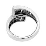 Unique Twist Wrap Greek Key Sterling Silver Ring