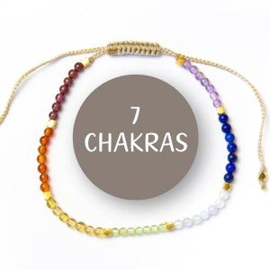 7 Chakra Crystal Bracelet for Women & Teens