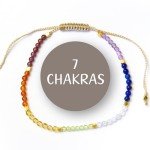7 Chakra Crystal Bracelet for Women & Teens