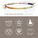 7 Chakra Crystal Bracelet for Women & Teens