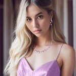Elegant Flower Jewelry Set for Brides and Bridesmaids