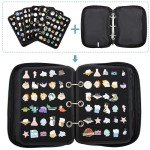 PACMAXI Enamel Pin Display Organizer Case (Blue)
