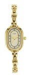 Fanmis Women's Vintage Gold Oval Bracelet Watch