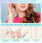 15000 Pcs Clay Beads Bracelet Making Kit