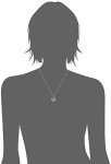 Two-Tone Sterling Silver "Be Graffiti" Necklace