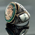 Handmade Silver Seal of Solomon Signet Ring