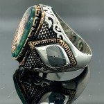 Handmade Silver Seal of Solomon Signet Ring