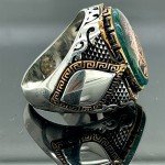 Handmade Silver Seal of Solomon Signet Ring