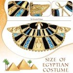 Cleopatra-Inspired Egyptian Costume Jewelry Set