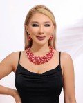 Chunky Crystal Collar Necklace and Earring Set