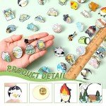 40 Pcs Funny Camping Enamel Pins Set