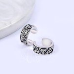 Celtic Knot Sterling Silver Ear Cuff Earrings