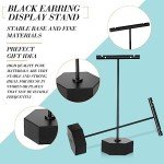 6-Piece Metal Earring Display Stand Set