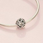 PANDORA Sterling Silver Openwork Infinity Charm