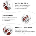 January Birthstone Charm for Pandora Bracelets