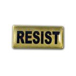Bold RESIST Lapel Pins for Activism - 10-Pack