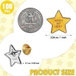 Golden Star Enamel Pins for Employee Appreciation