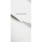 14k Yellow Gold Round Endless Hoop Earrings