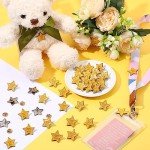 Golden Star Enamel Pins for Employee Appreciation