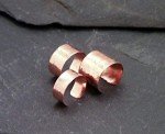 Trio of Copper Handcrafted Ear Cuffs