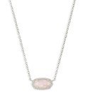 Kendra Scott Elisa Pendant Necklace in Rose Quartz