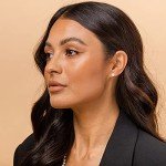 14K Gold Freshwater Cultured Pearl Stud Earrings