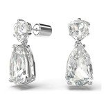 Swarovski Mesmera Large Drop Earrings with Clear Stones