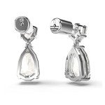 Swarovski Mesmera Large Drop Earrings with Clear Stones