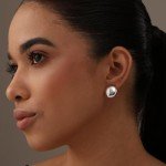 Valentine's Day 925 Sterling Silver Clip-On Earrings