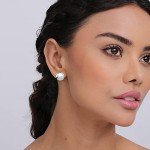 Valentine's Day 925 Sterling Silver Clip-On Earrings