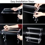 3-Tier Acrylic Jewelry Organizer Stand & Display