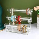 3-Tier Acrylic Jewelry Organizer Stand & Display