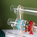 3-Tier Acrylic Jewelry Organizer Stand & Display